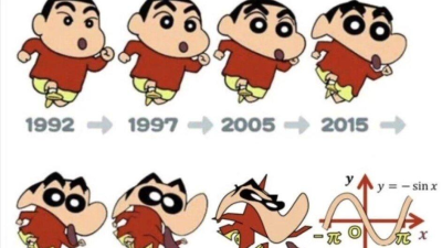 짱구 캐릭터 작화 변화