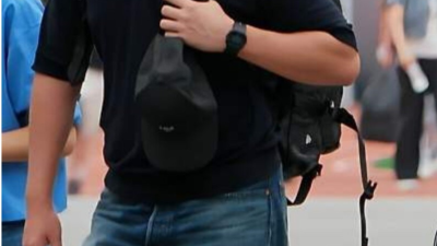 삼성 이재용 회장 장남 입대 사진