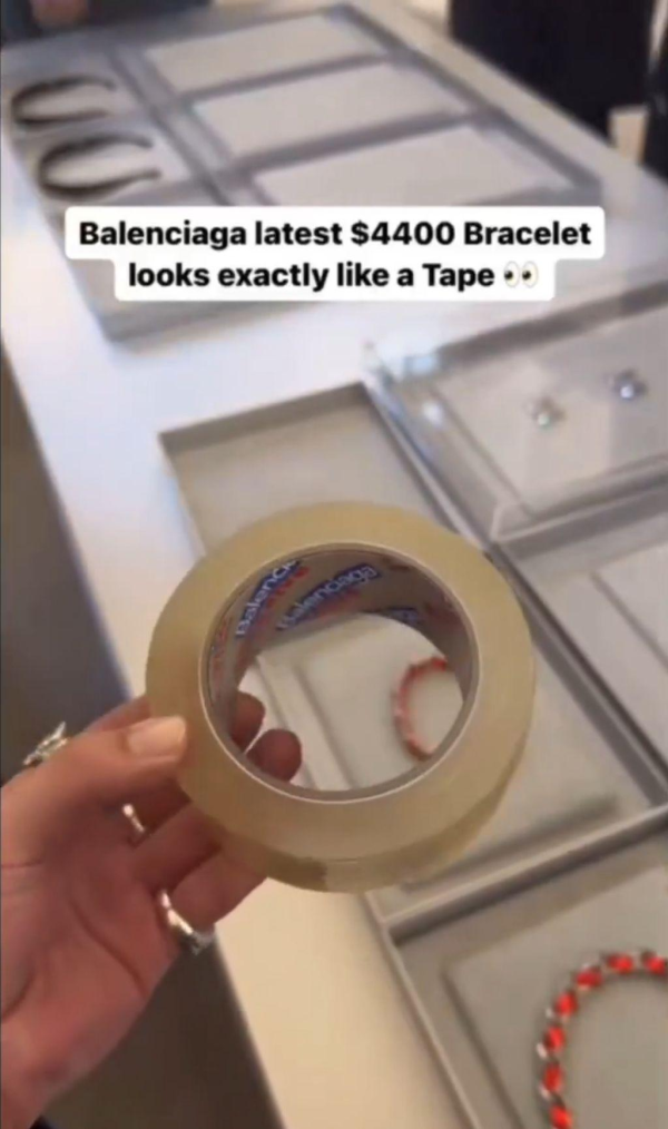 4400달러 발렌시아가 팔찌