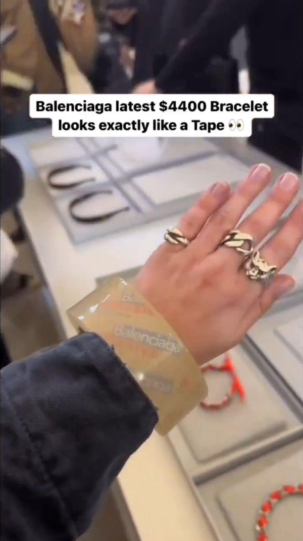 4400달러 발렌시아가 팔찌