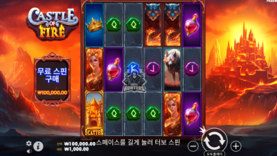 캐슬 오브 파이어 Castle of Fire[슬롯까불이]