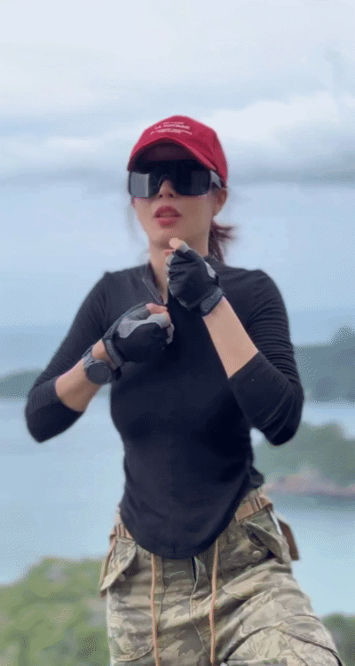 여군 유격 교관의 돌발행동