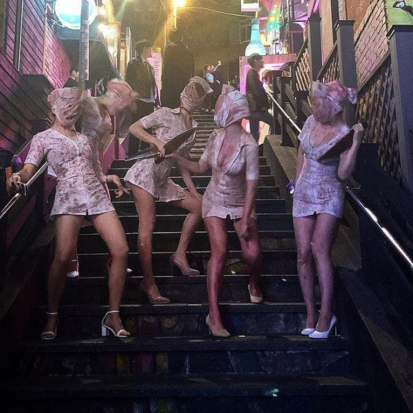 할로윈 레전드 코스프레