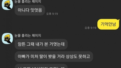 누나가 본 야동기록 때문에 혼난 동생