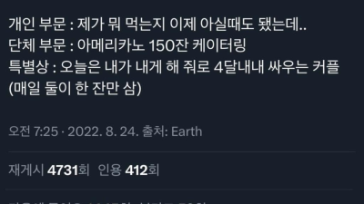 카페 알바생들이 받는 황당한 주문