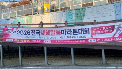 대구 마라톤대회 근황