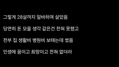 30살에 5천 모았다는 디시인