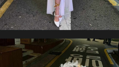 할로윈에 나타난 천사