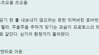 웹소설 ㅍㄹㅊㅇ 묘사 레전드