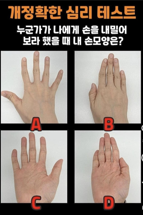 정확한 심리 테스트