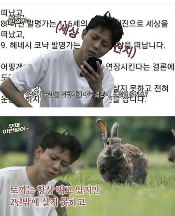 주우재가 운동을 안하는 이유