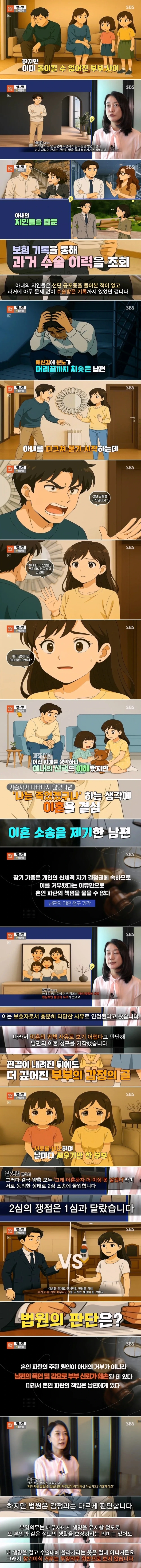 어느 부부의 이혼사유