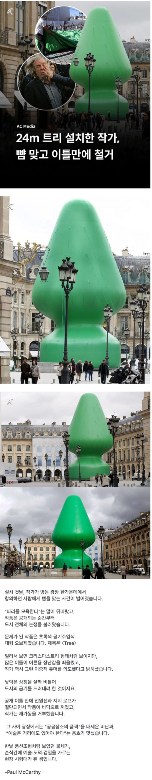 24m 트리가 철거당한 이유