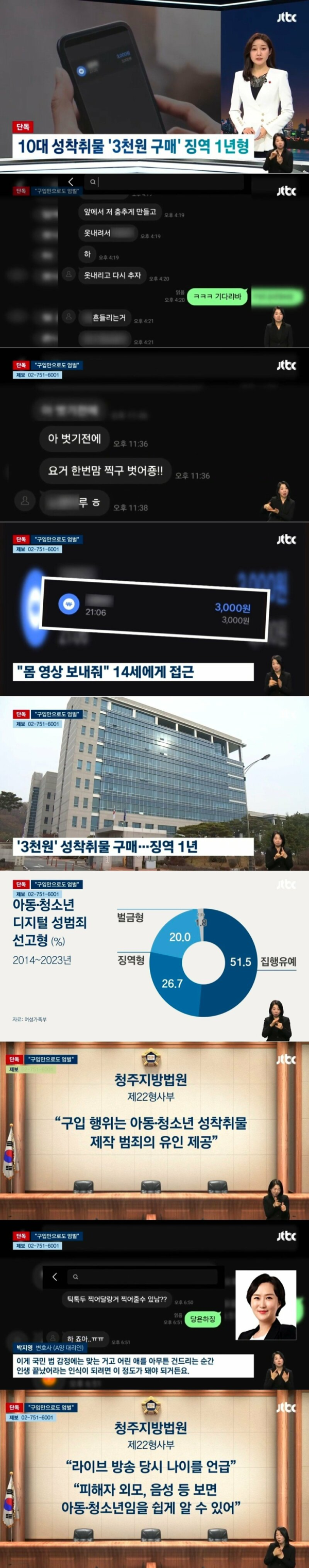 미성년 성착취물 3천원으로 구매한 남자